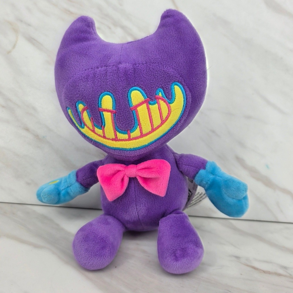 Bendy‎ and The Ink Machine Purple Plush Toy Character Blacklight 9"